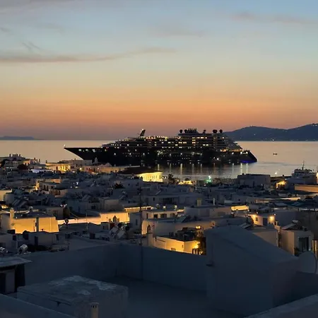 Mykonos 3 Bedroom With Panoramic Sea And Town Views Mykonos Town