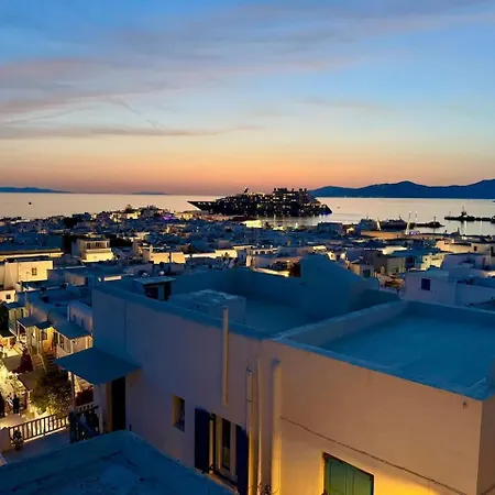 Mykonos 3 Bedroom With Panoramic Sea And Town Views