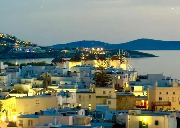 Mykonos 3 Bedroom With Panoramic Sea And Town Views Σπίτι διακοπών Mykonos Town