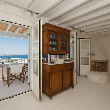 Mykonos 3 Bedroom With Panoramic Sea And Town Views Semesterbostad *