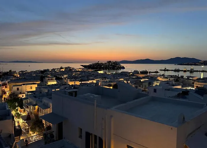 Mykonos 3 Bedroom With Panoramic Sea And Town Views *
