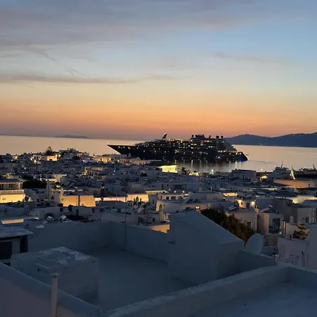 Semesterbostad Mykonos 3 Bedroom With Panoramic Sea And Town Views Mykonos Town
