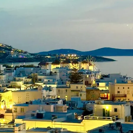 Mykonos 3 Bedroom With Panoramic Sea And Town Views Hébergement de vacances Mykonos Town