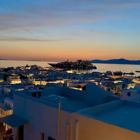 Mykonos 3 Bedroom With Panoramic Sea And Town Views *