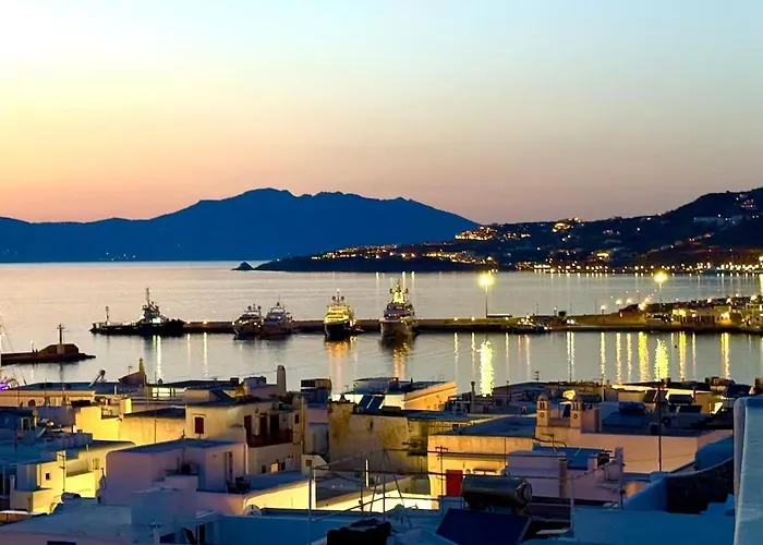 Ferienhaus Mykonos 3 Bedroom With Panoramic Sea And Town Views