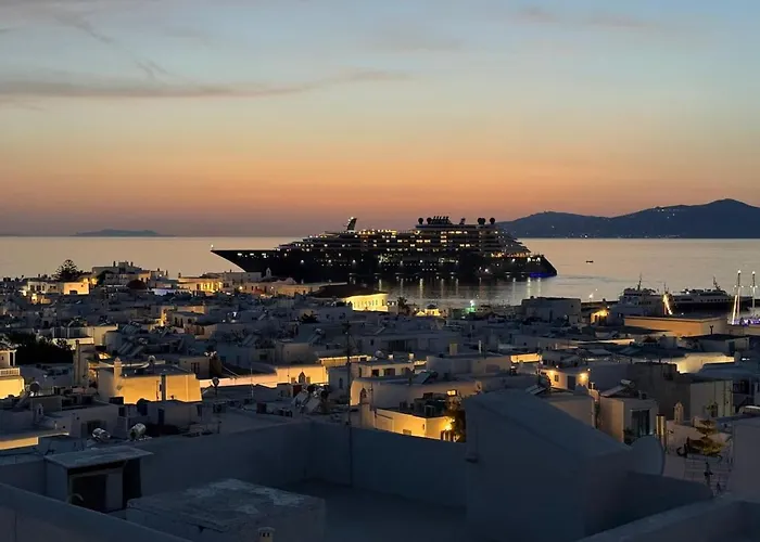 Mykonos 3 Bedroom With Panoramic Sea And Town Views Mykonos Town