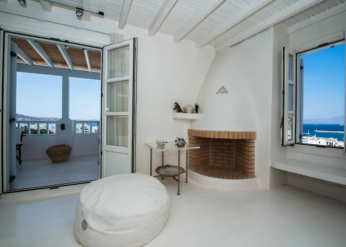Mykonos 3 Bedroom With Panoramic Sea And Town Views *